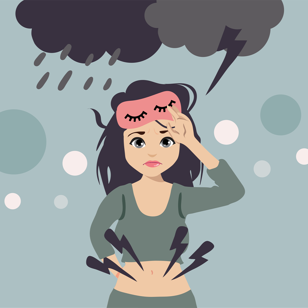 تصویر اصلی مقاله ی " سندروم پیش از قاعدگی (pms)  چیست؟ "